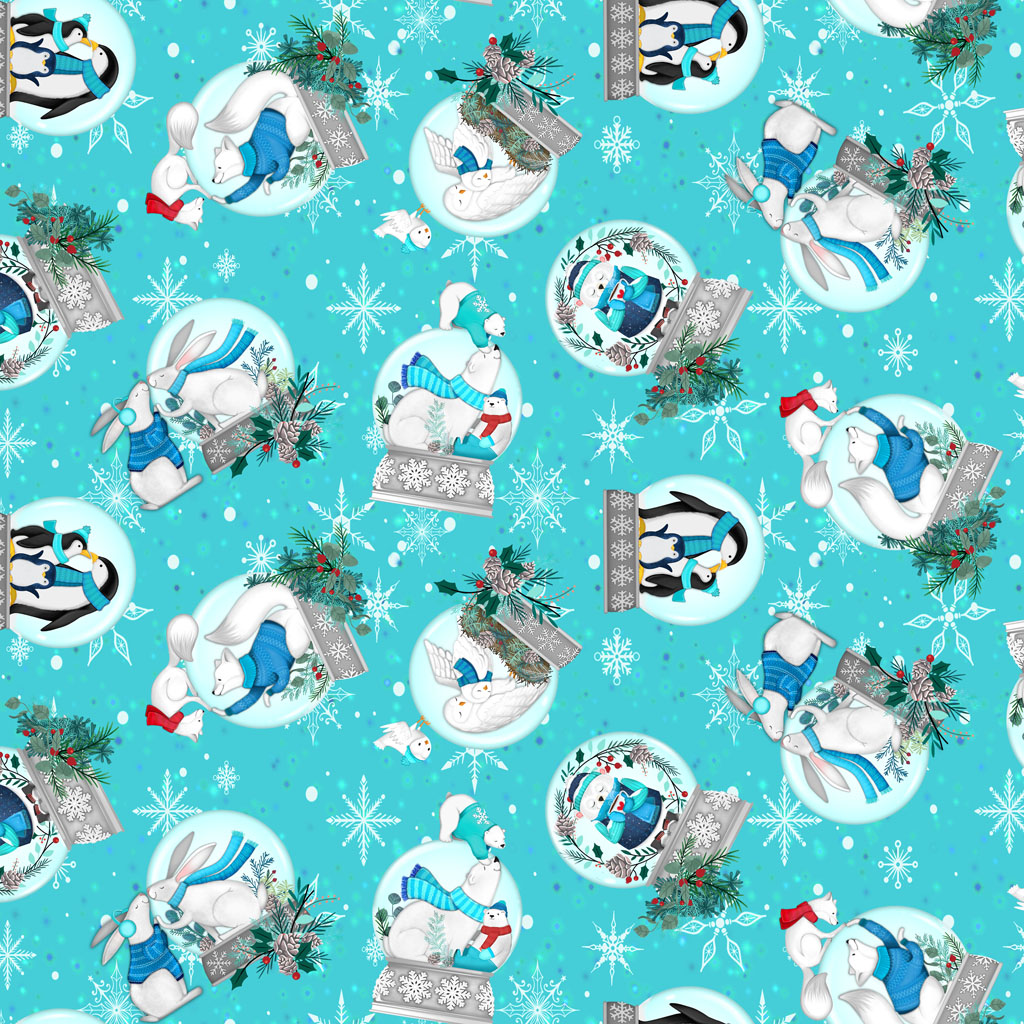 Snow Drift Digital Snowflakes Y4200-101