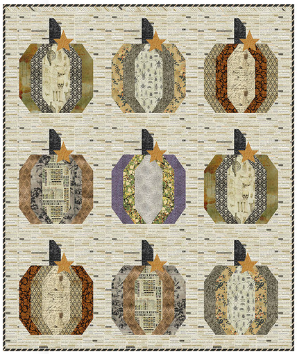 Pumpkin Patch Laboratory Quilt Kit