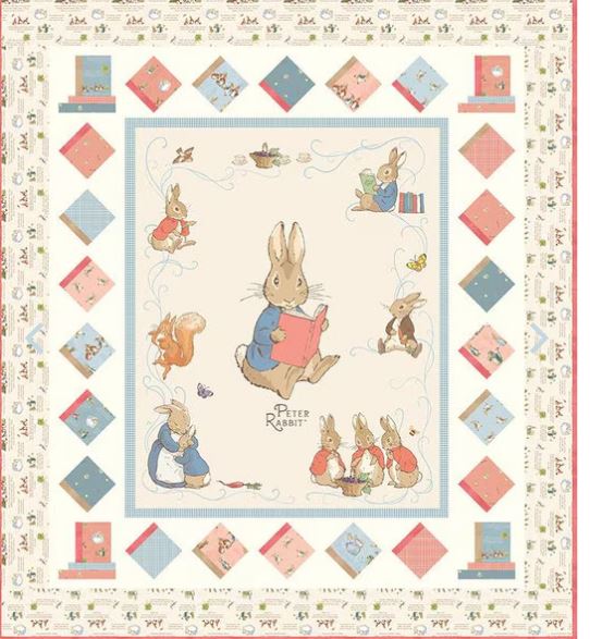 Peter Rabbit Book Adventures Quilt Kit KT-14700