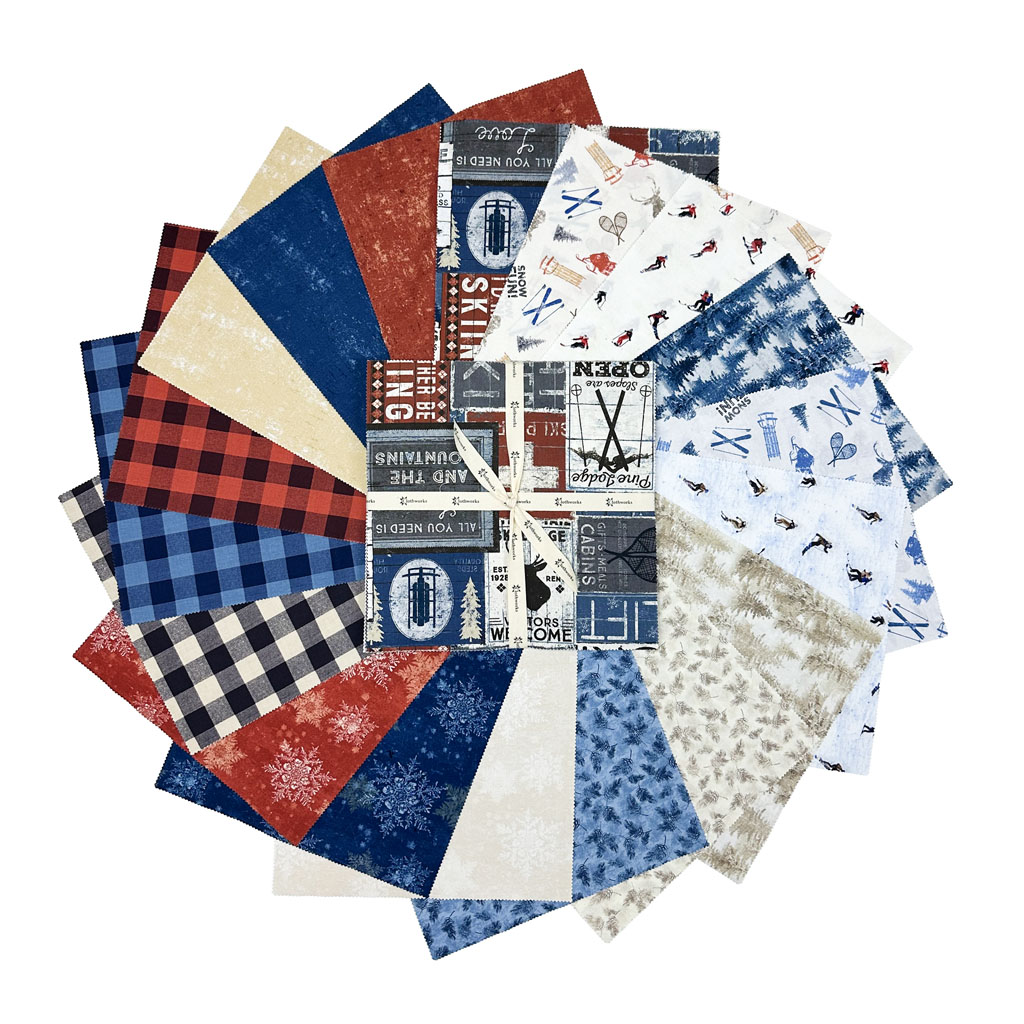 Snow Mountain 10" Squares TSQ0475