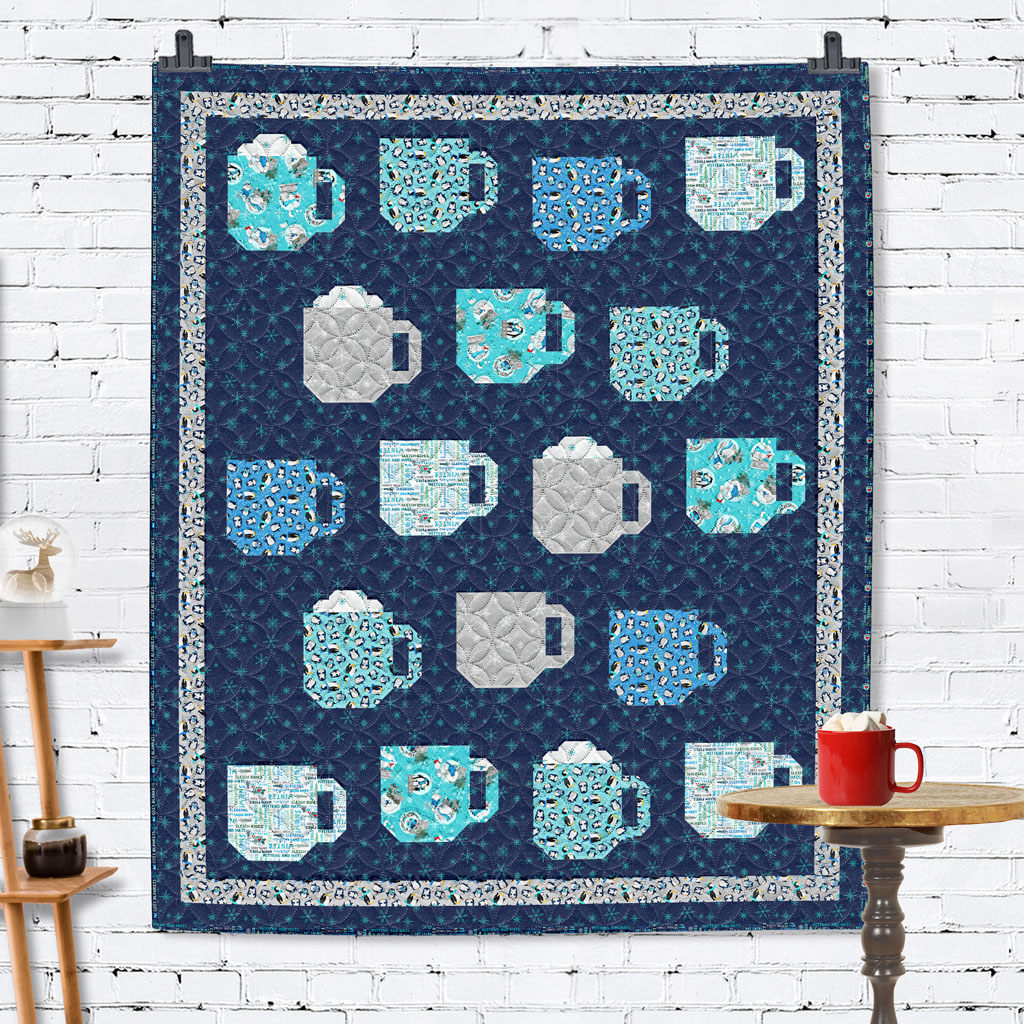 Mod Mugs Snow Drift Quilt Kit