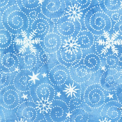 Snowed In ISB122331515 Blue Chambray