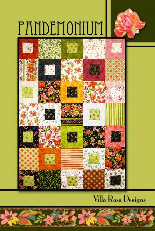 Pandemonium Quilt Pattern VRDRC105