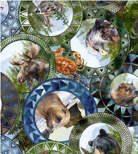 Oregon Shop Hop 2025 253OR1 Multi