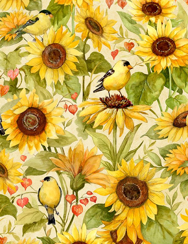 Sunflower Splendor 3023 83327 257 Cream