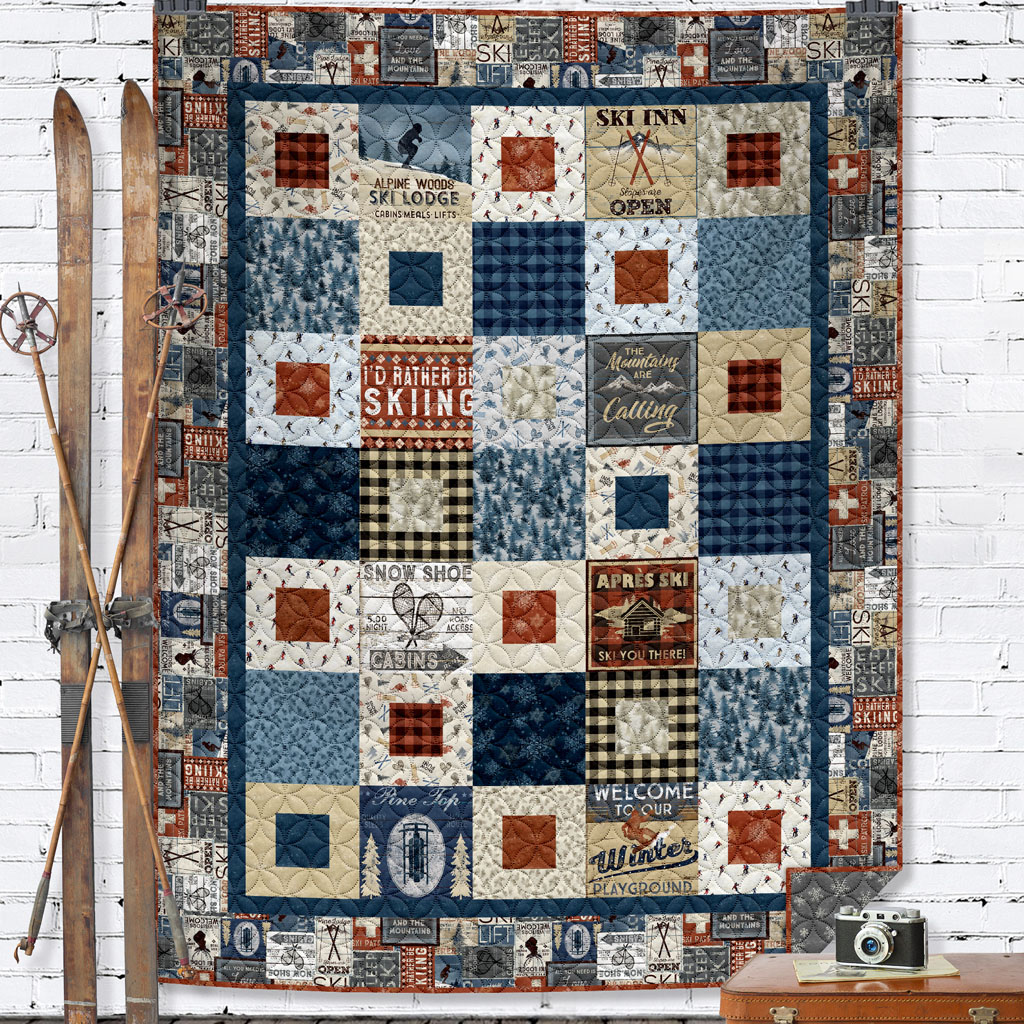 Pandemonium Snow Mountain Quilt Kit