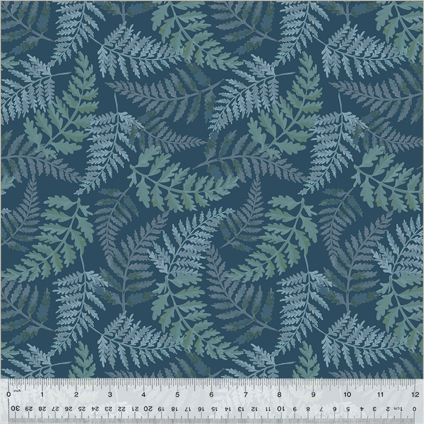 Flower Shop 54177-2 Indigo