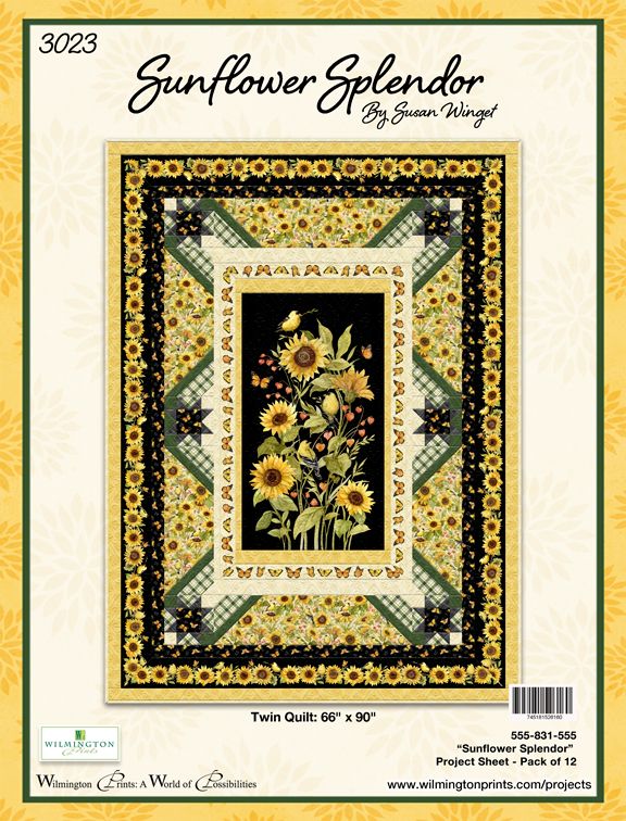 Sunflower Splendor Quilt Kit