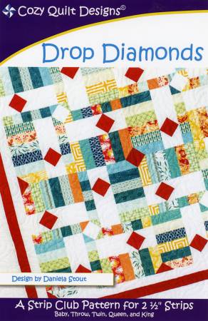 Drop Diamonds Pattern CQD01123