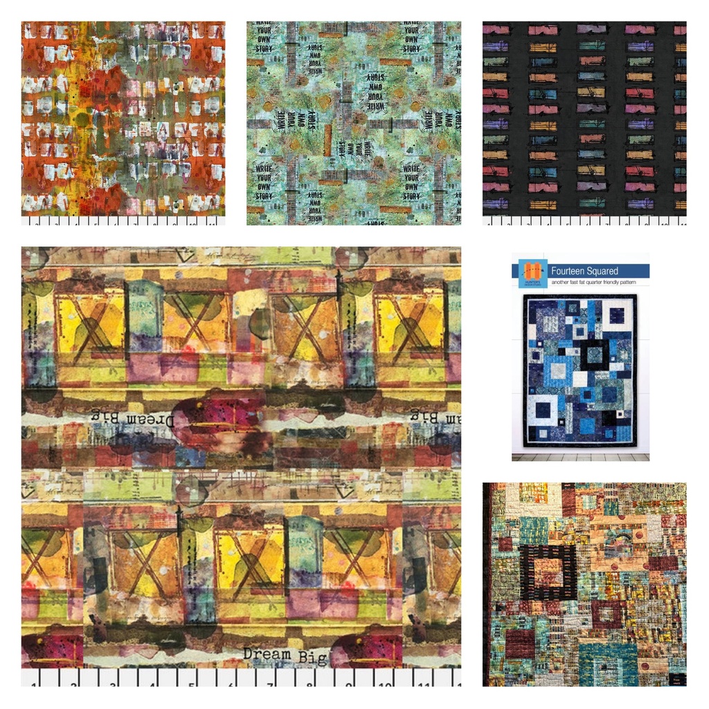 Fourteen Squared Live Out Loud Quilt Kit