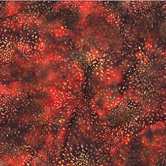 Bali Batiks Burst U2501 389 Paprika