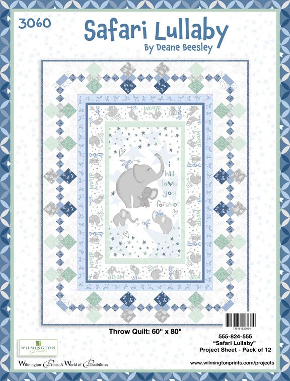 Safari Lullaby Quilt Kit