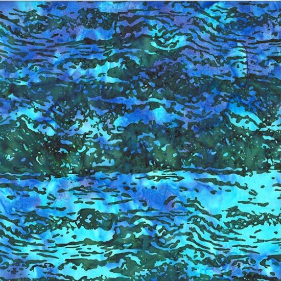 Bali Batiks Hoffman Challenge Wood Texture U2506 553 Rainforest