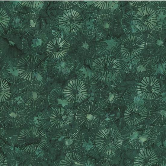 Bali Batiks Lily Pads U2493 225 Rosemary