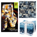 Lemon Pepper Shibori Blues Quilt Kit