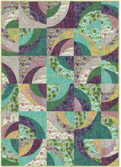 Blue Onion Grounded Quilt Kit