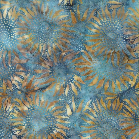 884 Sunflowers Batik 884 361 Cabo