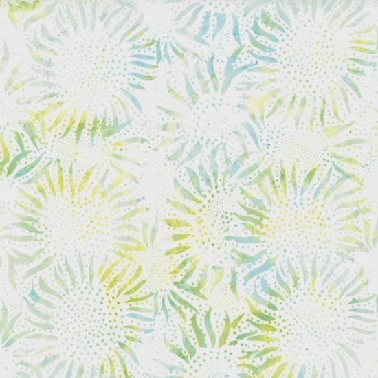 884 Sunflowers Batik 884-580 Cypress