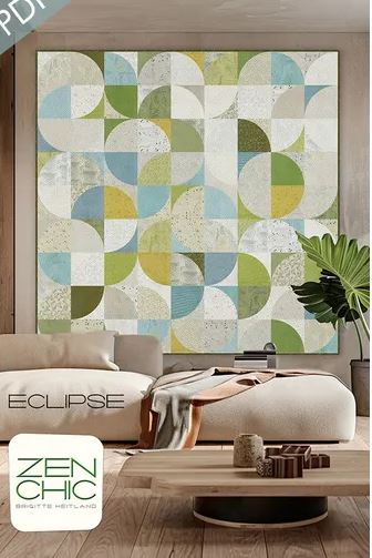 Zen Chic Eclipse Pattern ZC ECQP