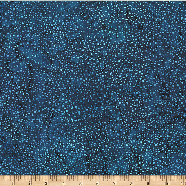 885 Dot Batiks 885 758 Dark Blue