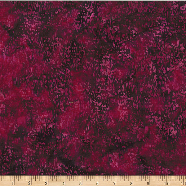 Bali Batik Line Texture W2588-38 Burgundy