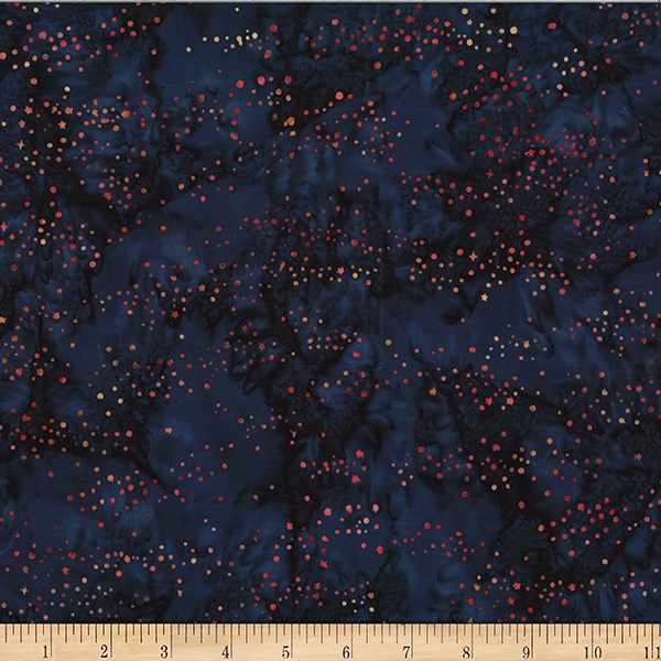 Bali Batik Scattered Dots W2589-524 Moonstruck