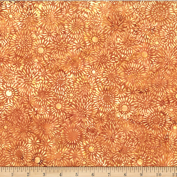 Bali Batik Petal Burst W2580 415 Chai Tea
