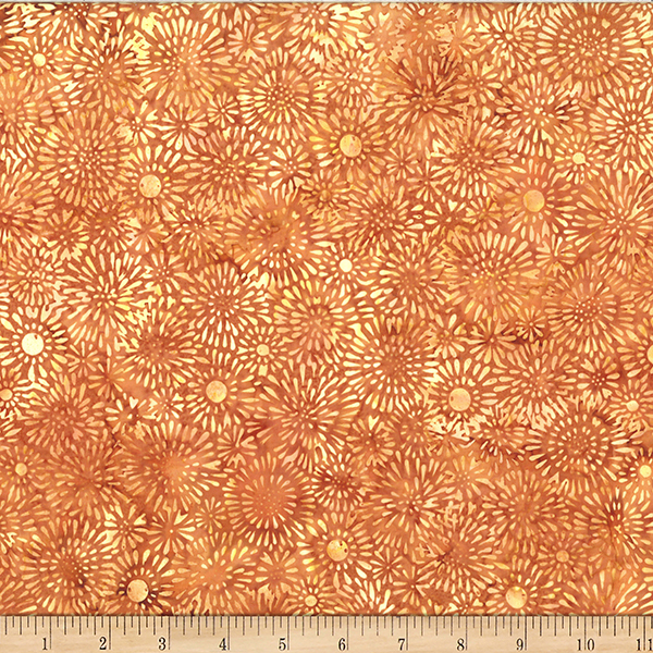 Bali Batik Petal Burst W2580-415 Chai Tea