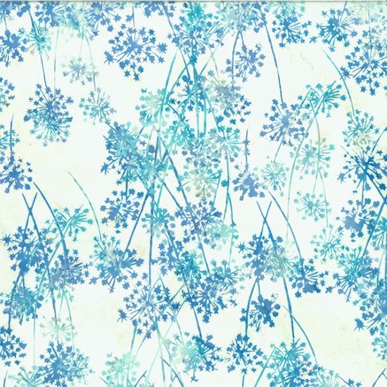 Bali Batik Dock Days of Summer Dandelion U2466 41 Aqua