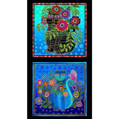 Fantasticats Digital Panel Y4338-3M Blk Metallic