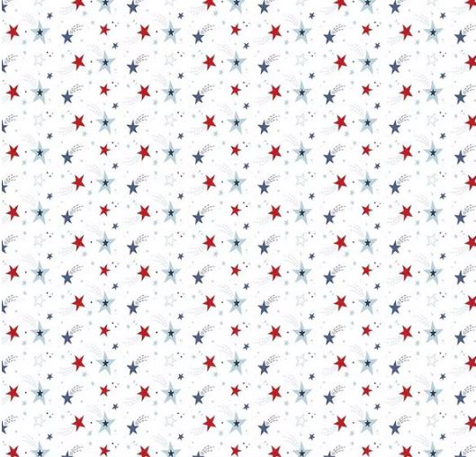 Stars and Stripes Forever C15712-White