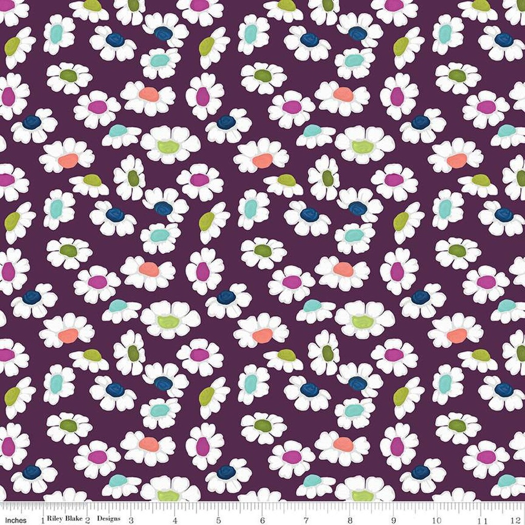 Fragrant Fields C15222-Eggplant