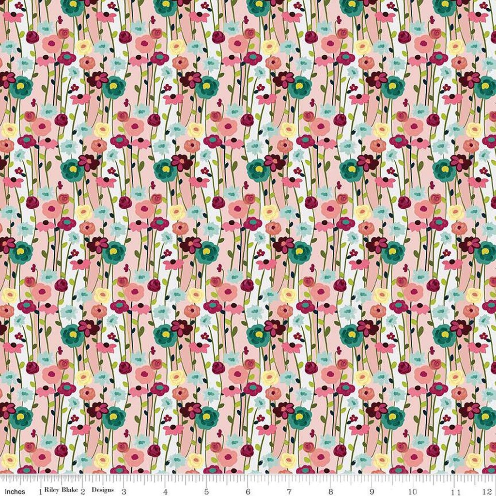 Fragrant Fields C15225-Blush