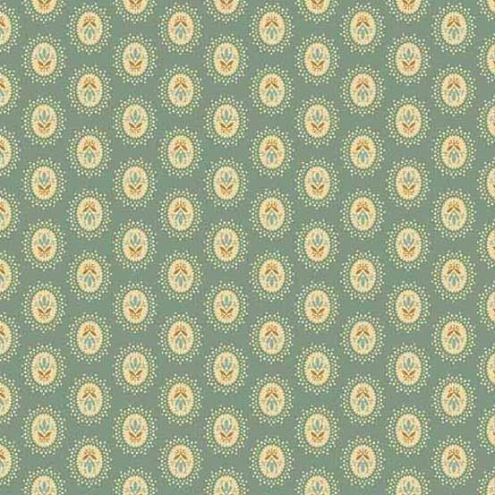 Andover Fabrics Primrose by Laundry Basket Quilts Cameo A 535 T Robin Egg