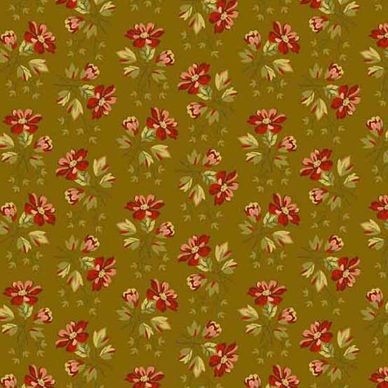 Andover Fabrics Primrose by Laundry Basket Quilts Wildflower A 531 V Deep Orche