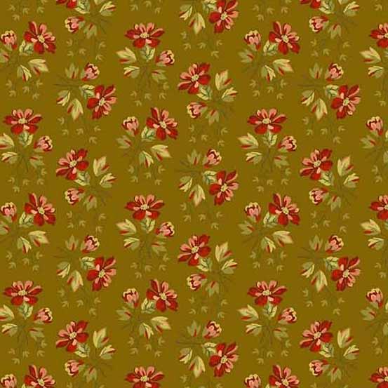 Andover Fabrics Primrose by Laundry Basket Quilts Wildflower A 531 V Deep Orche