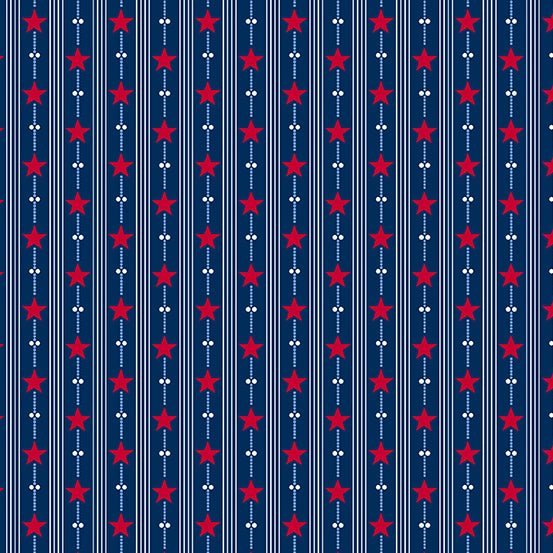 Andover Fabrics Salute A 882 B