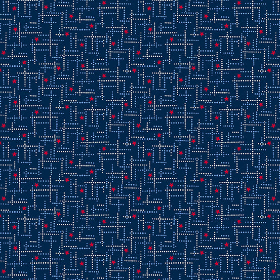 Andover Fabrics Salute A 884 B