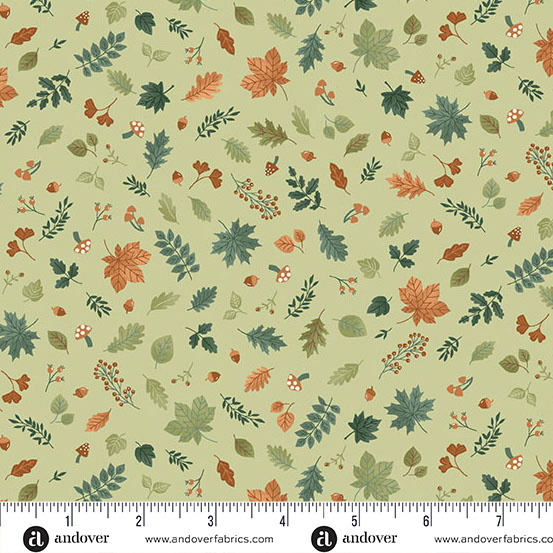 Hello Autumn MU-097-G Green