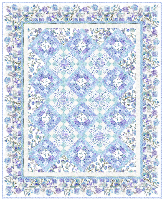Daydreams Blue Quilt Kit
