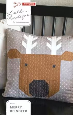 Lella Boutique Merry Reindeer Pattern LB245