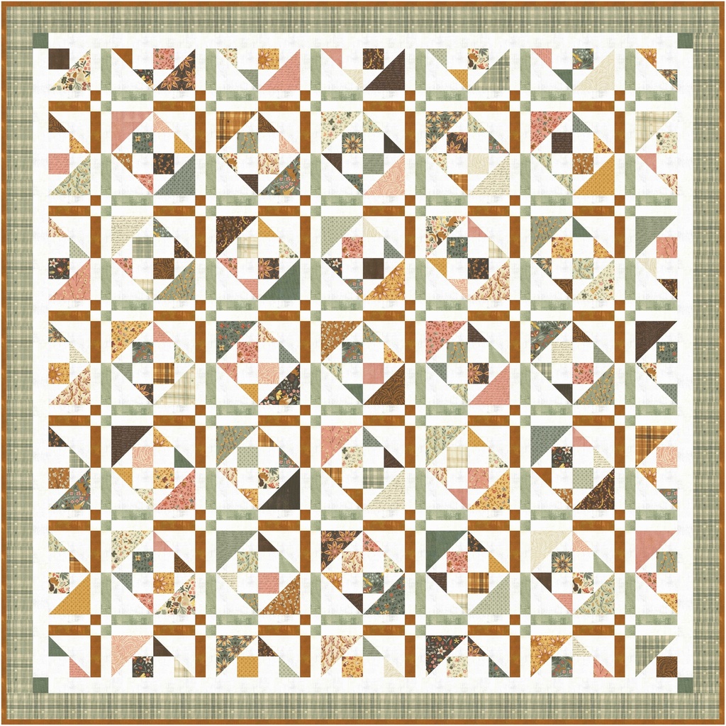 Always Autumn Acorn Hollow Quilt Kit
