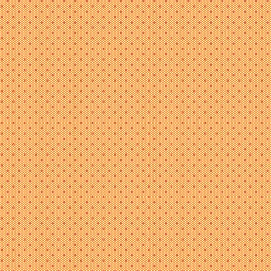 Andover Fabrics Sprinkles by Laundry Basket Quilts A-454-O1 Orange