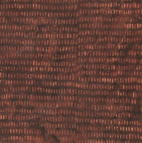 Anthology Fabrics Autumn Gray Batik Dashes 2293Q Brown