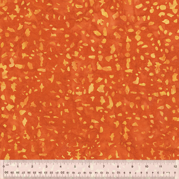 Anthology Fabrics Quiltessentials 6: Splash 431Q-3 Mini Motif Mandarin