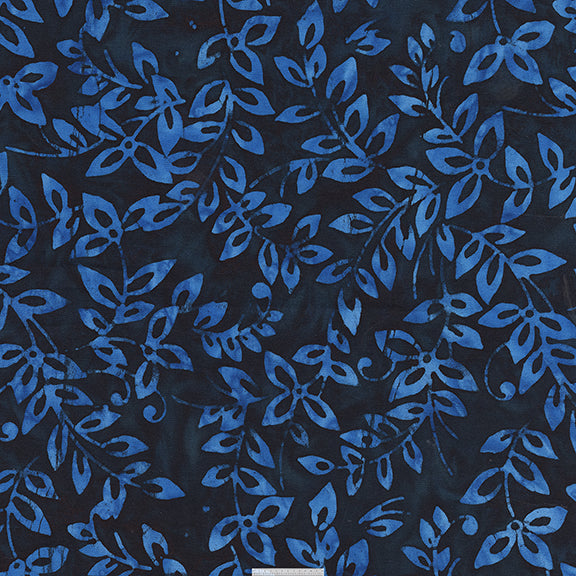 Anthology Fabrics Quiltessentials 6: Splash 434Q-5 Beanstalk Navy