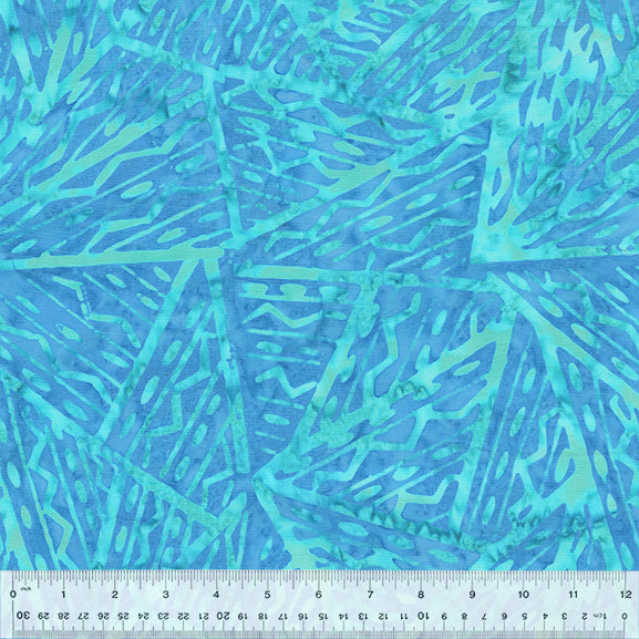 Anthology Fabrics Quiltessentials 6: Splash 439Q-1 Abstract Lines Water