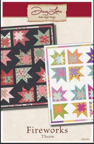 Antler Quilt Design Fireworks Pattern AQD 0283