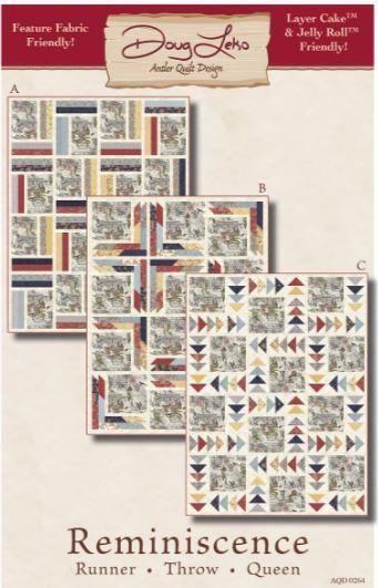 Antler Quilt Design Reminiscence Pattern by Doug Leko AQD0264