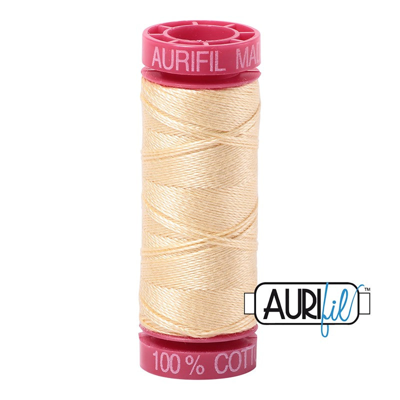 Aurifil 12 wt Cotton Thread 54 yds MK12SP50 2105 Champagne